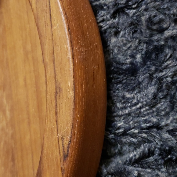 *Vintage* Selandia Designs Teak Wood Divided Table Top Serving Piece Mid-Century - Picture 7 of 10